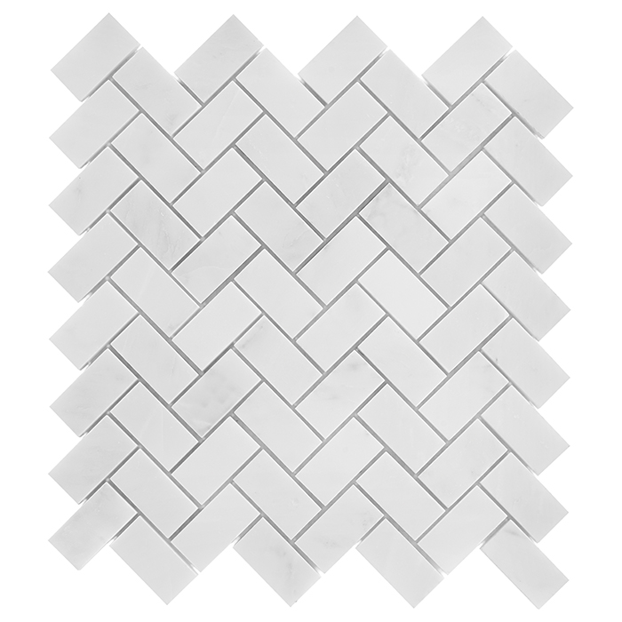 BLACK&WHITE EASTERN WHITE HERRINGBONE 48